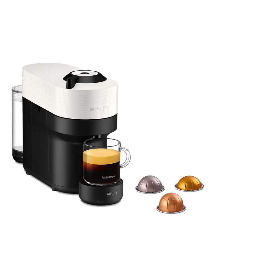 Set: Nespresso Vertuo Pop Wht und Thermobecher von EMSA