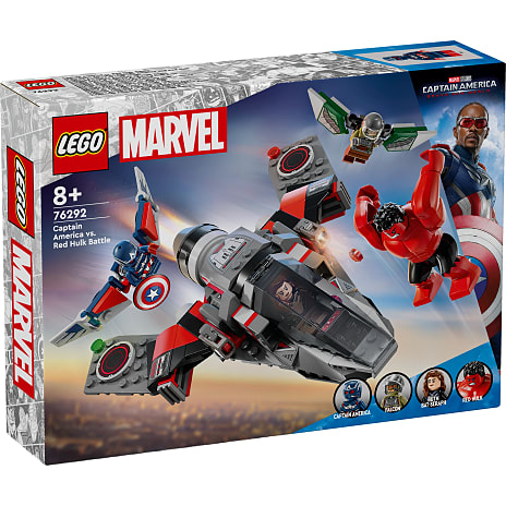 LEGO Marvel Captain America vs. Red Hulk 76292