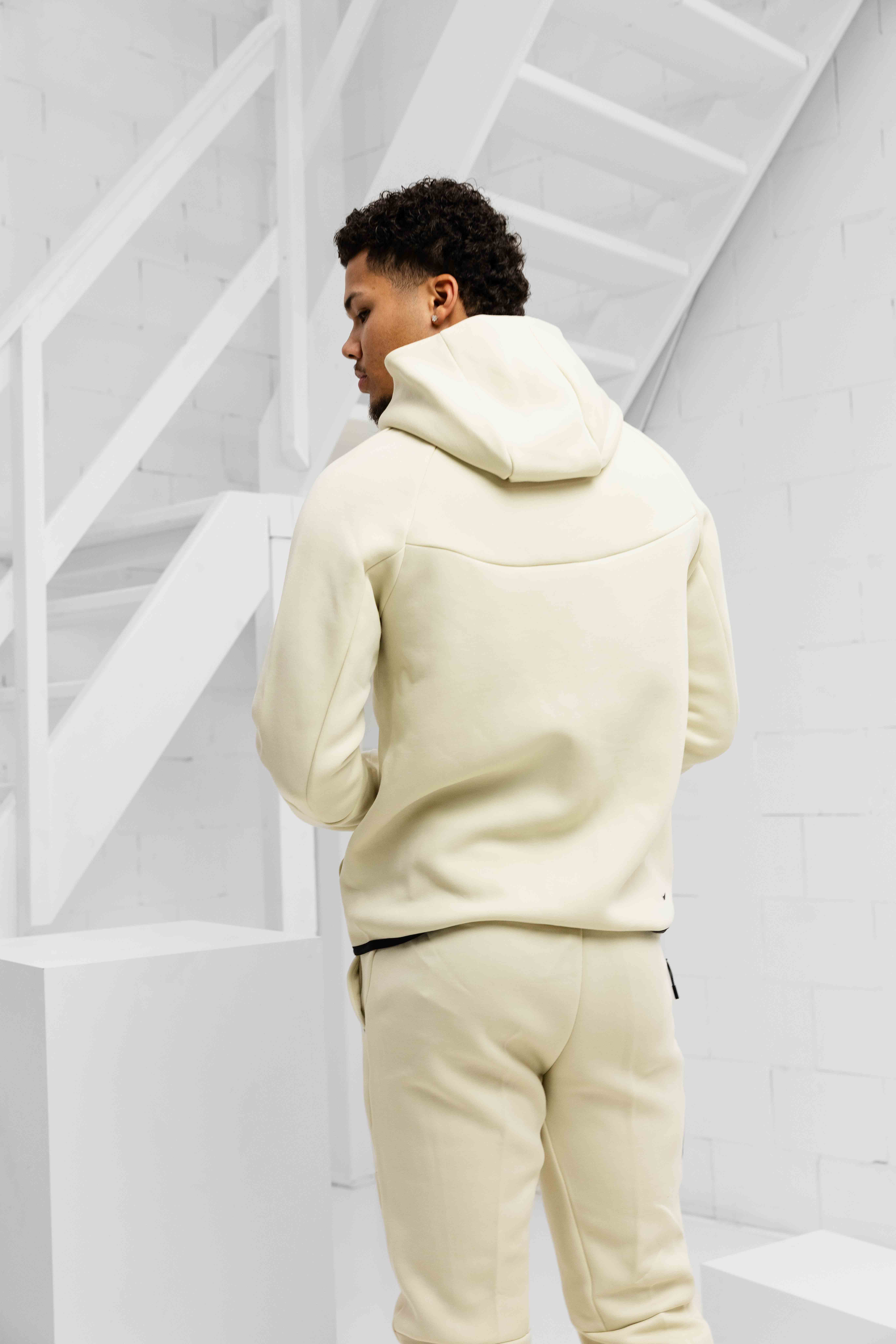Nike Tech Fleece Trainingspak Heren Beige