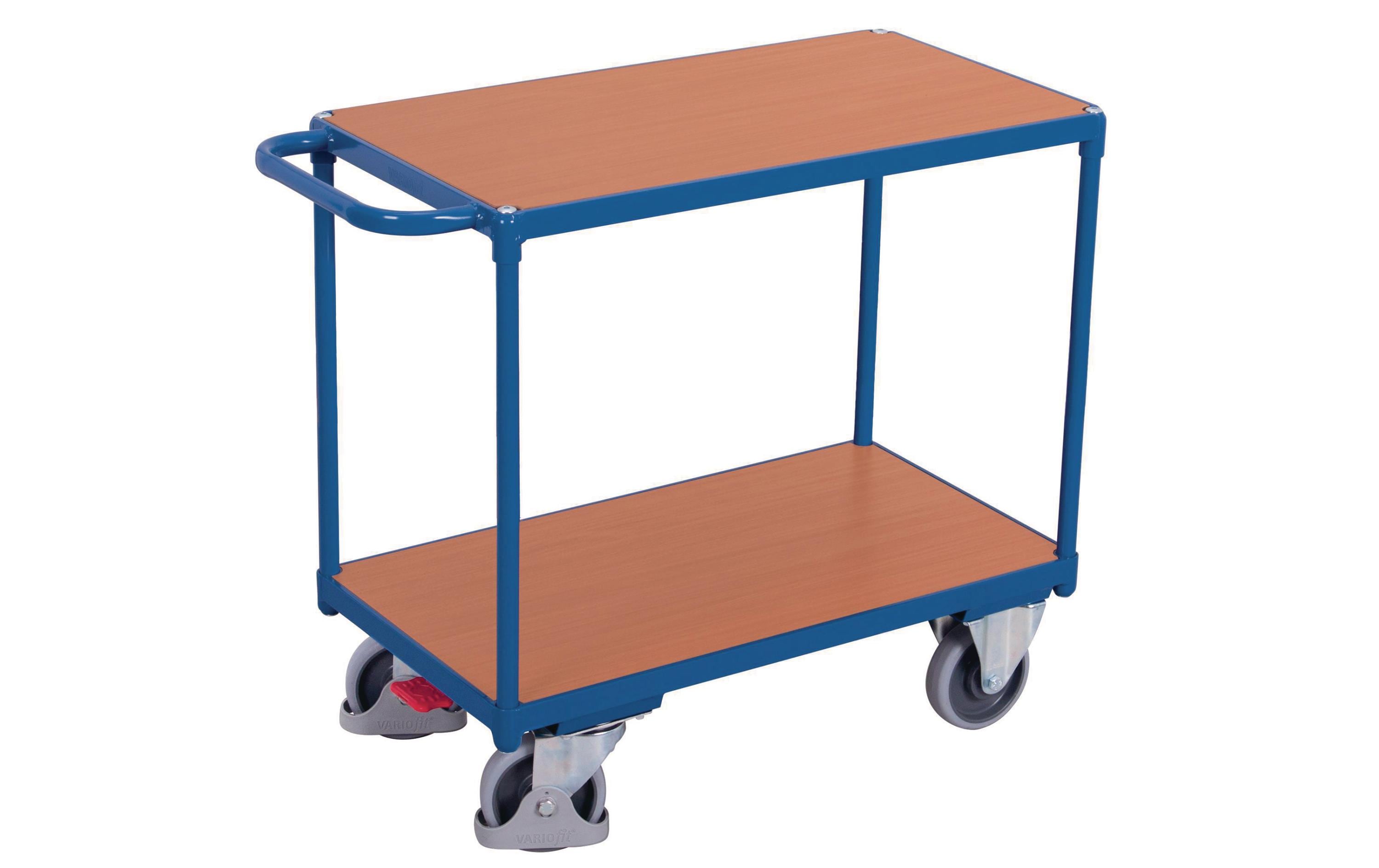 Transportwagen 2 Ladeflächen 1000 x 600 mm 500 kg<br>Tischwagen