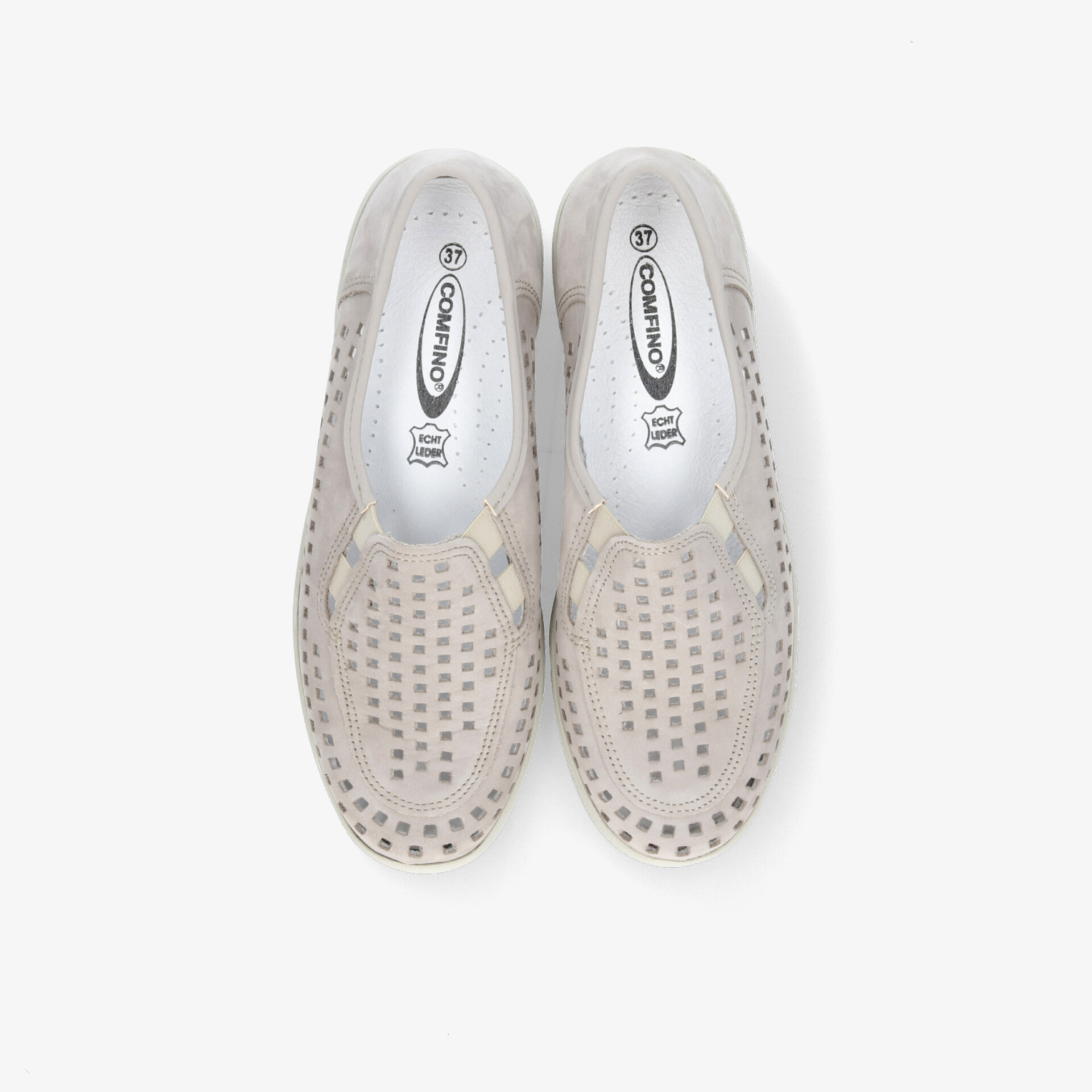 COMFINO Damen Slipper beige