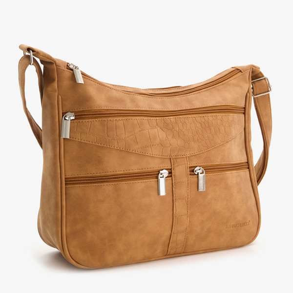 Renato Lucci dames schoudertas camel