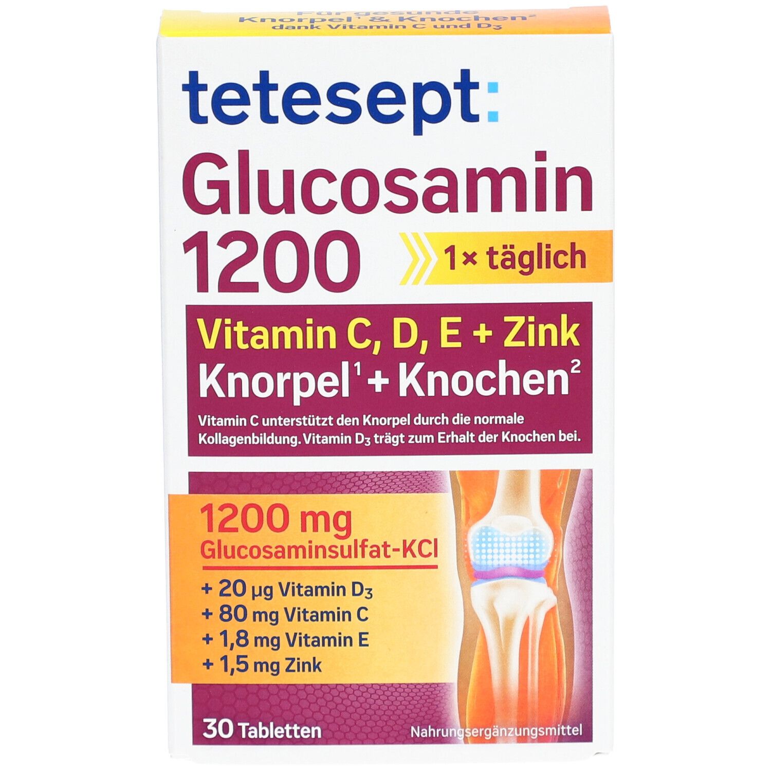 tetesept® Glucosamin 1200