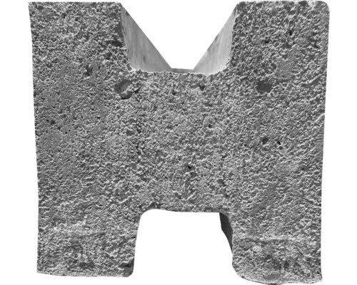 Tussenpaal standaard, enkelzijdig, 154/210 x 11 x 11 cm, grijs