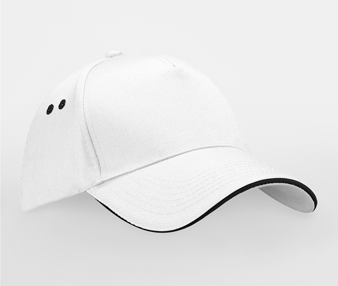 Beechfield BF15C - Casquette 5 Panneaux 100% Coton