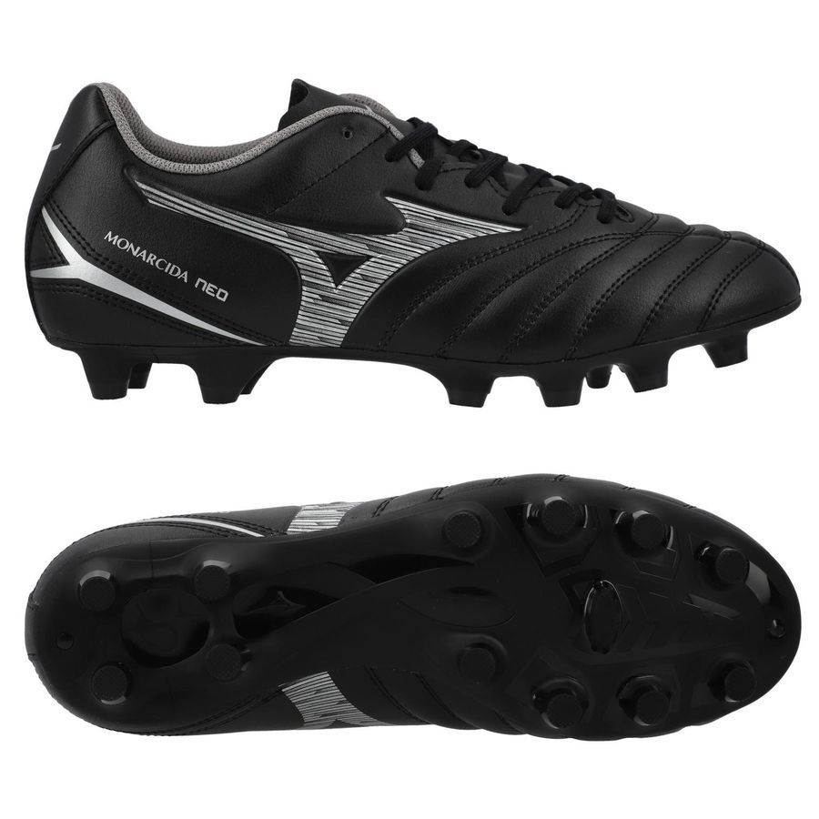Mizuno Monarcida Neo lll Select FG/AG Unlimited Black - Noir/Argenté