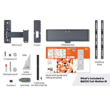 Vogel's TV-steun Full motion M - 32 t/m 65 inch