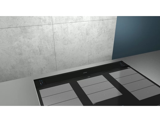 SIEMENS - Hotte plan de travail LD98WMM60 Hotte de plan, IQ700, 90 cm Clear Glass