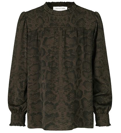 Rosemunde Pullover - Smoaked Oak Snake Print
