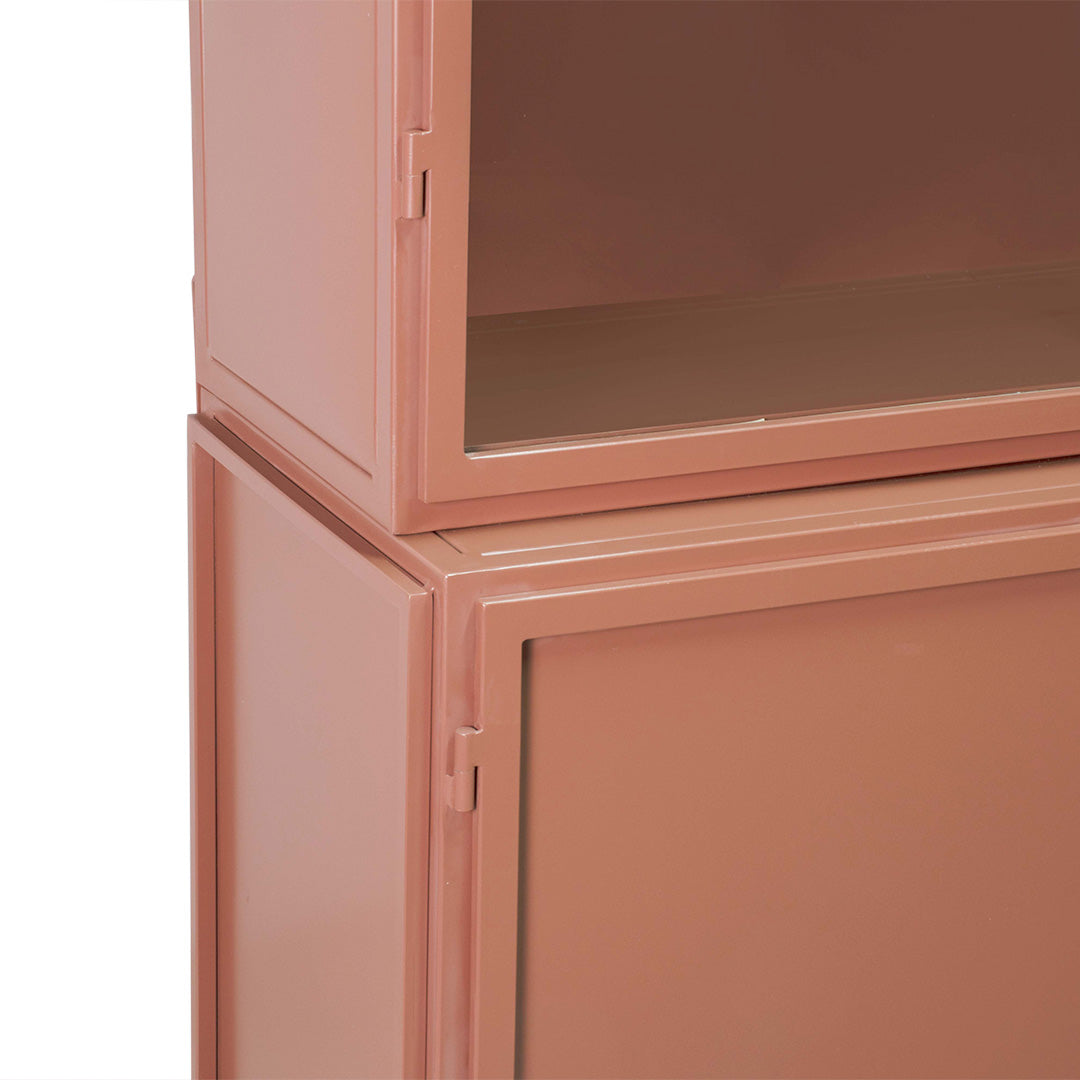 New Routz Garland Vitrinekast 4-deurs - Terra