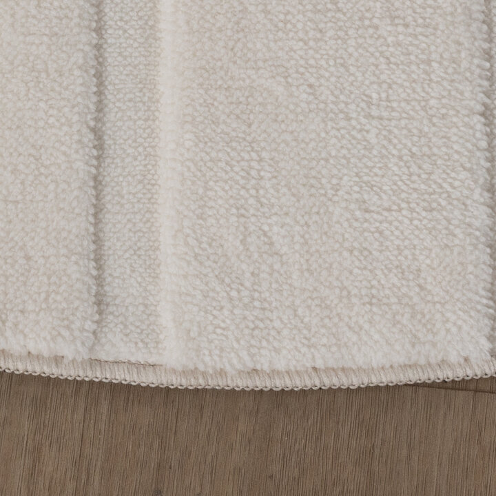 Rond Scandinavisch vloerkleed - Charm Curves Wit