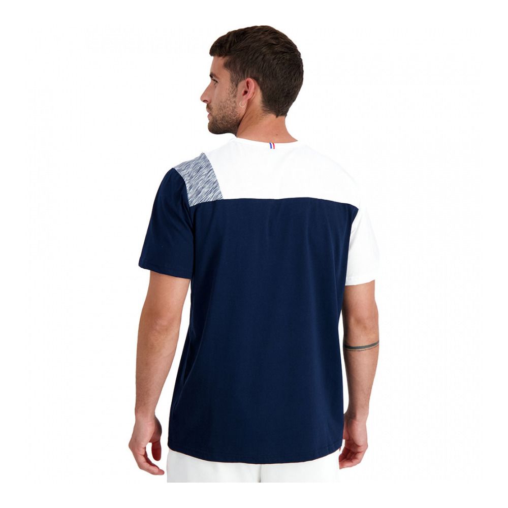 Le Coq Sportif SAISON 1 - Tee-shirt bleu essentiel/multico gris