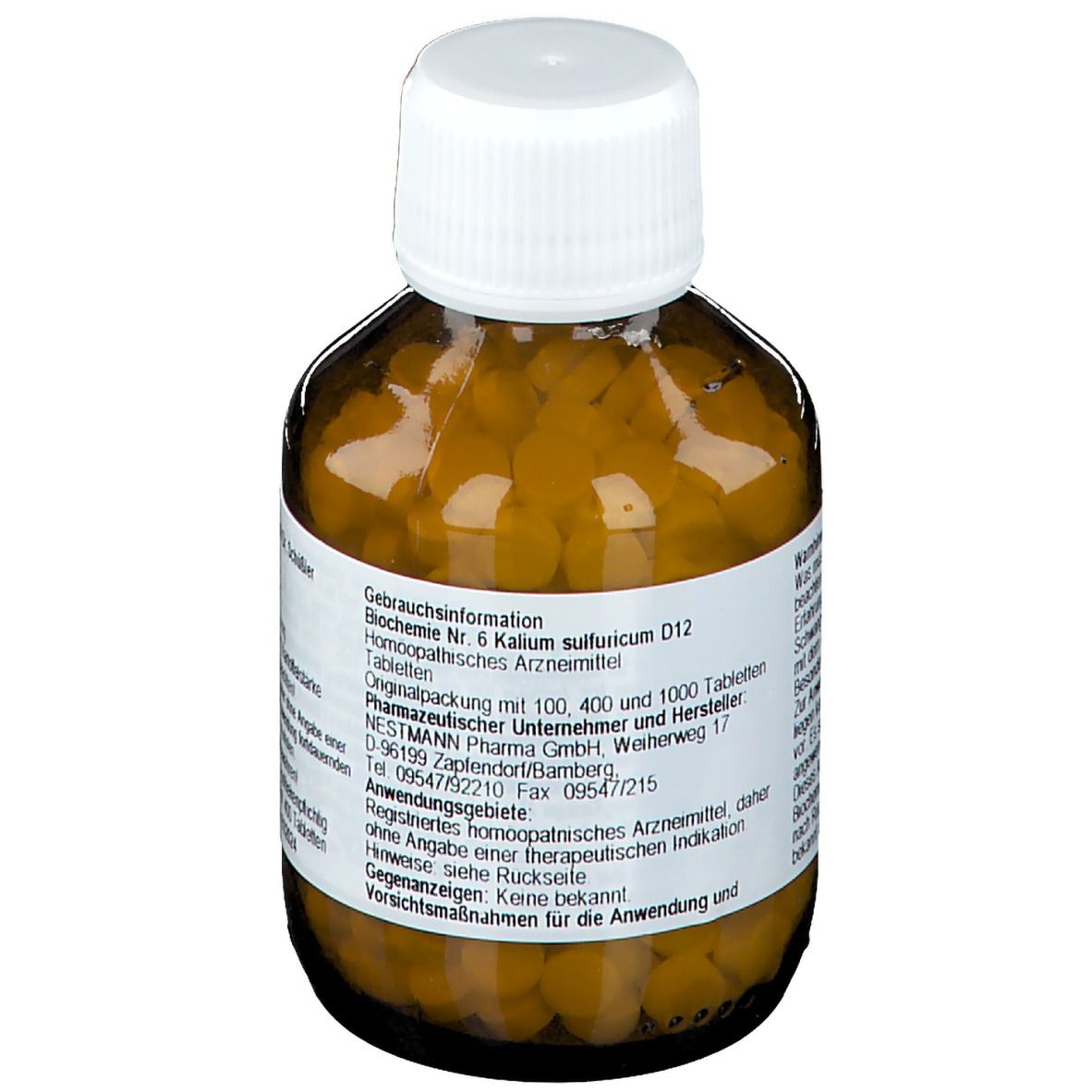Biochemie Nr. 6 Kalium sulfuricum D12