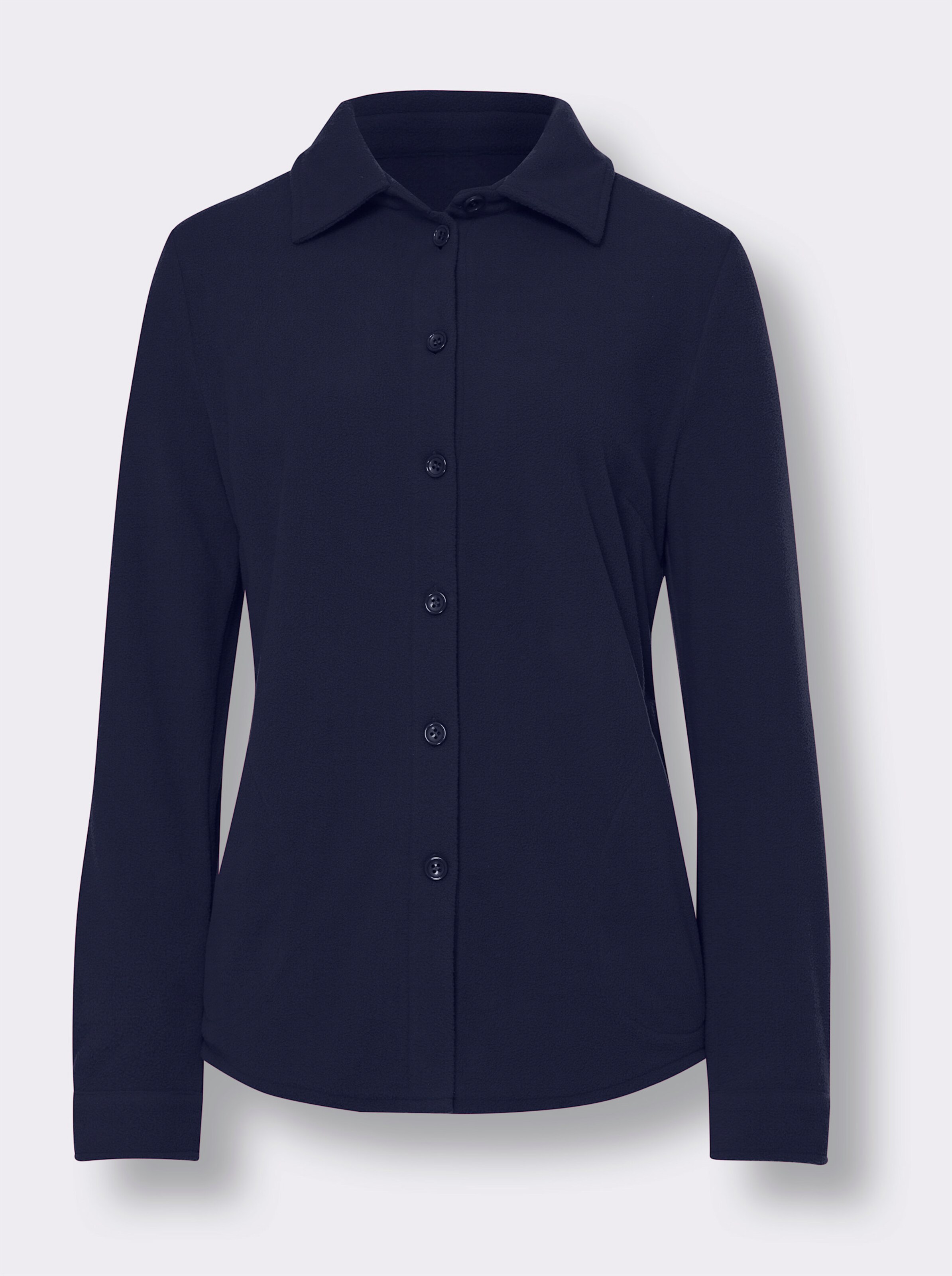 Fleece-Bluse
