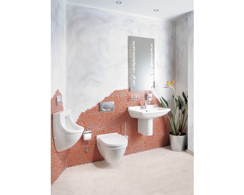 DURAVIT Starck 3 wandcloset, diepe spoeling, met rand, glanzend wit, zonder toiletzitting, 2200090000