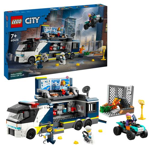 LEGO City Politiets Mobile Kriminallaboratorium - 60418