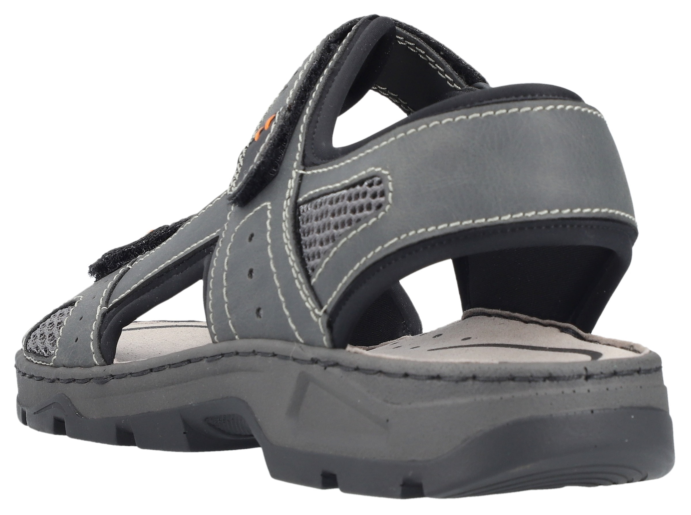 Rieker Riemchensandale  , Sommerschuh, Klettschuh, Outdoorschuh, in Trekking-Optik