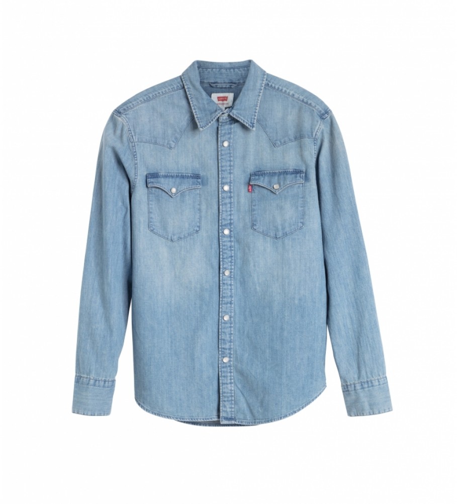 Camisa Levi's Western Barstow azul