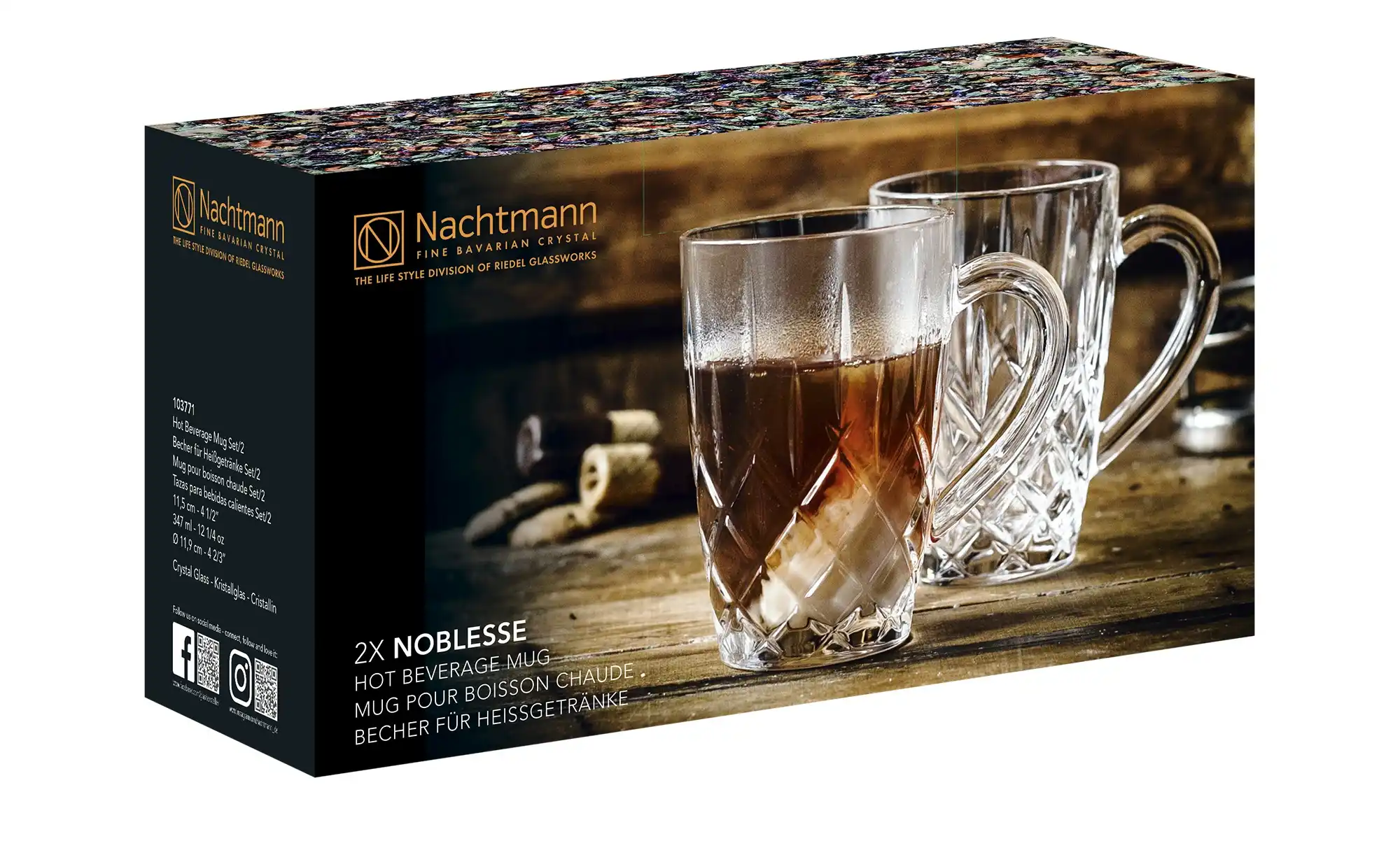 Nachtmann Teetasse  2er Set Noblesse
