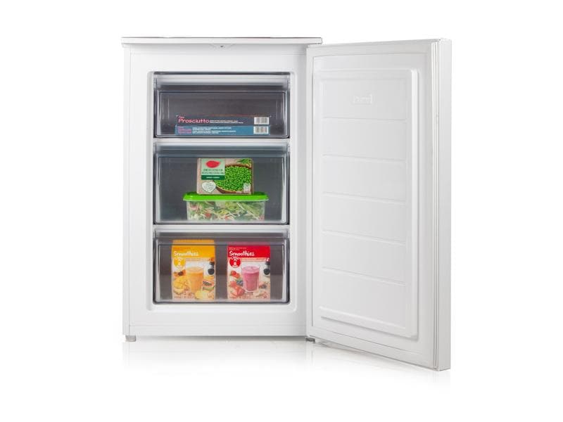 SPC Gefrierschrank GS3703 Weiss Rechts, Wechselbar Freistehender Gefrierschrank