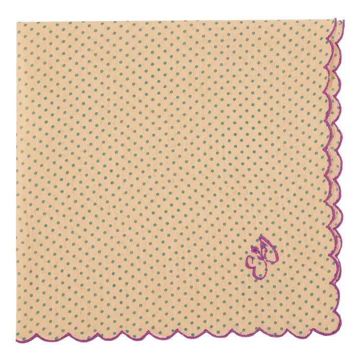 Emile et Ida Foulard Pois | Rose pâle
