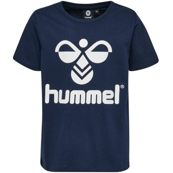 Tres T-Shirt S/S Black Iris - Hummel → Luksusbaby.dk