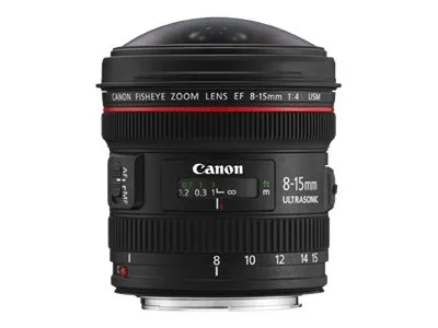 Canon EF - Vidvinkel zoom objektiv - 8 mm - 15 mm - f/4.0 - Canon EF