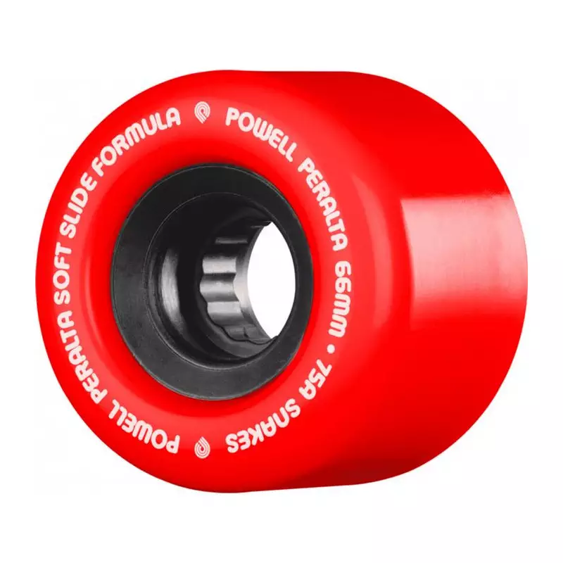 Roues skate POWELL PERALTA (x4) Snakes II Rouge 75A 66mm