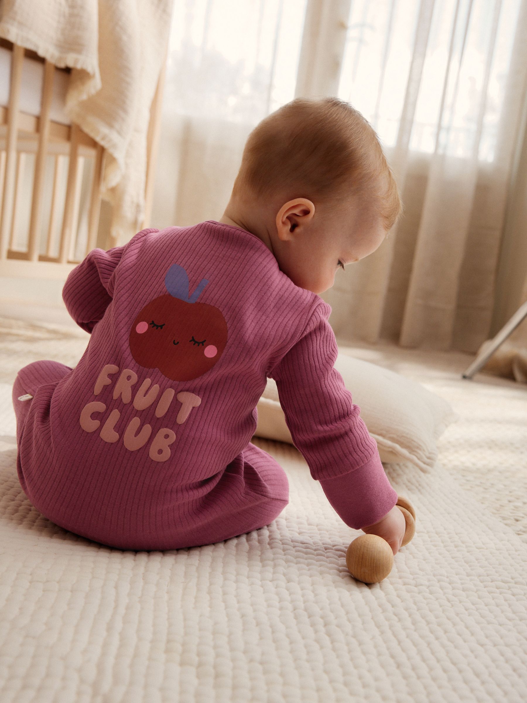Meerkleurig met bloemenprint - Verpakking van 3 babyslaappakjes met tweewegrits (0 mnd - 3 jr)