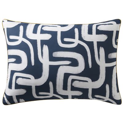 Linge de lit motif géométrique - BECQUET CRÉATION