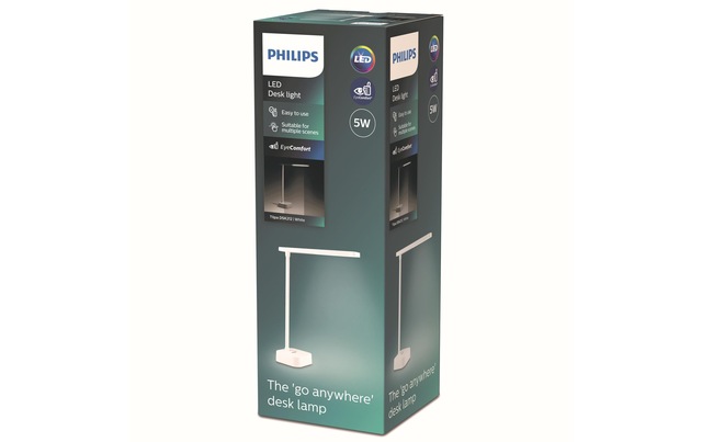 Philips Schreibtischlampe »Tilpa,« Neutralweiss