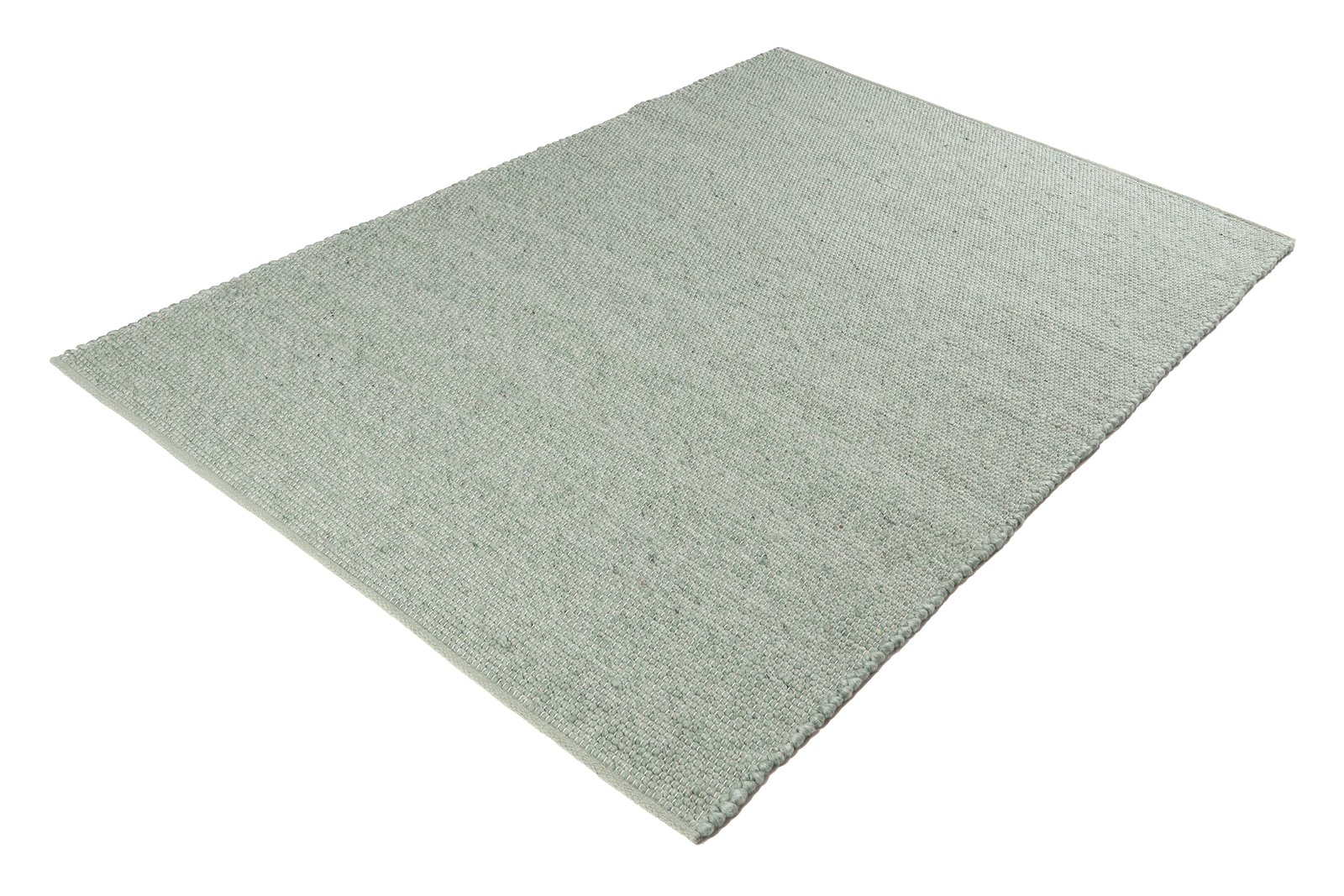 Gotland gulvteppe 160x230 Grønnfarget 160x230cm vendbar ull