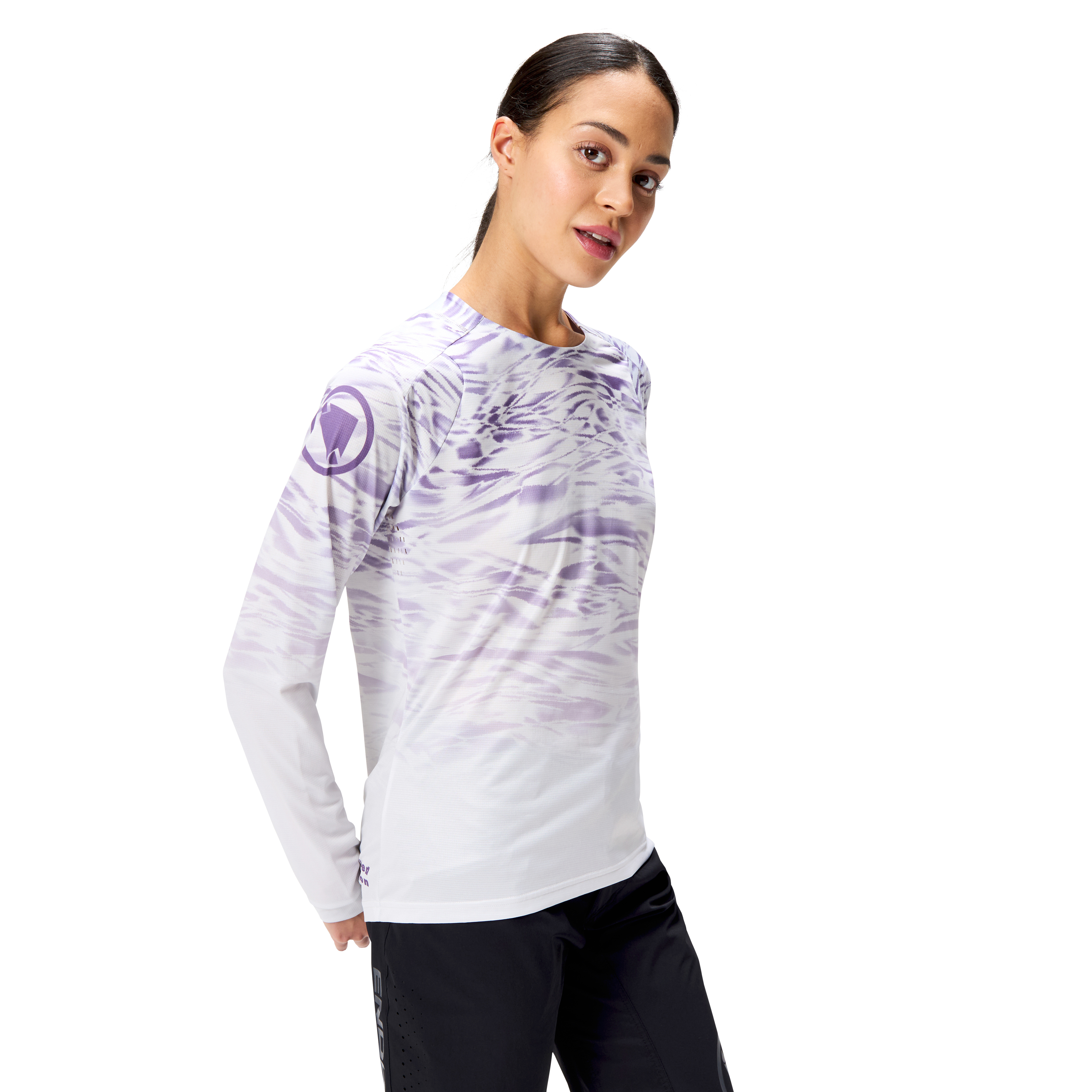 Marble Women's LTD Printed L/S Tee