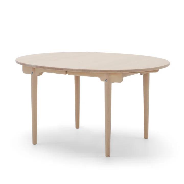Carl Hansen - CH337 ausziehbarer Esstisch, 140 x 115 cm, eiche geölt (mit Auszug für 2 Platten)