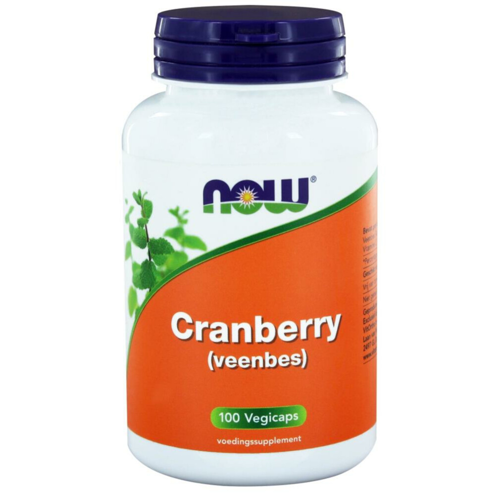NOW Cranberry Concentraat 100 vegacaps