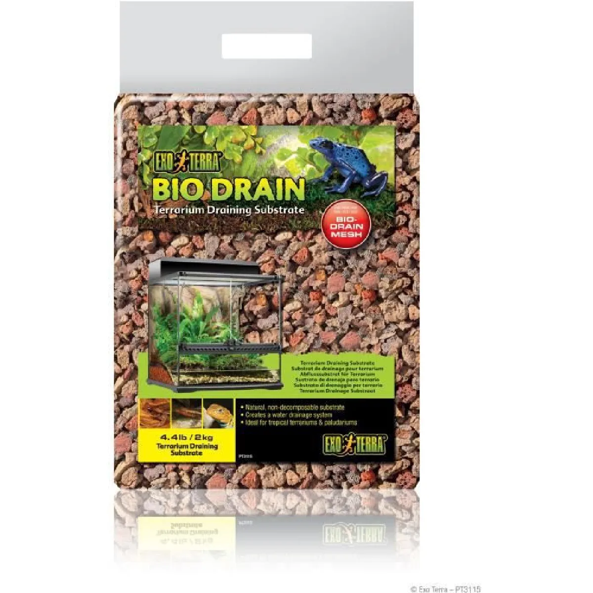Exo Terra Substrat Drainage BioDrain - 2 kg