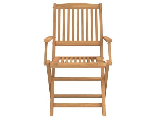 VIDAXL - Chaise pliante Chaises pliables de jardin 2 pcs bois massif d'acacia