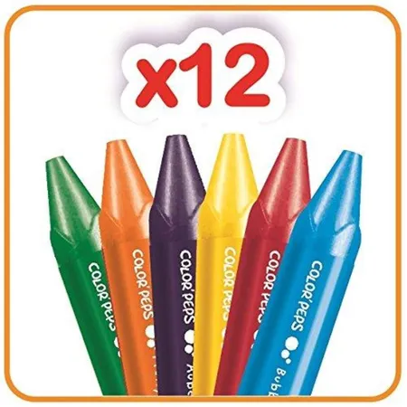 Maped Malset Kids-Box, COLOR’PEPS, 12er Fasermaler, sortiert