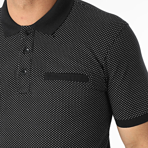 Polo A Manches Courtes Ping Noir