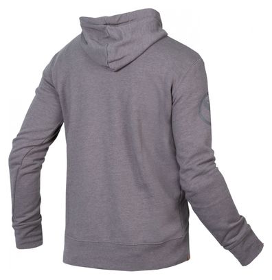 Sweat à capuche Endura One Clan Gris