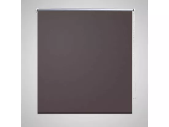 Store enrouleur occultan 80 x 230 cm marron