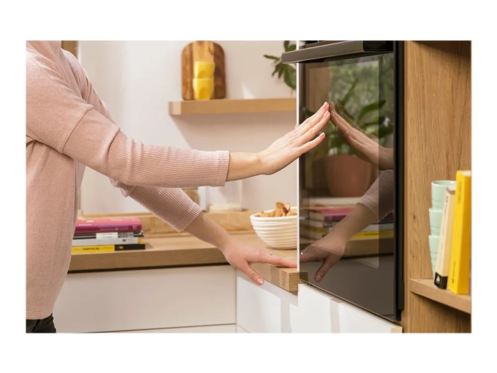 Gorenje Advanced BPSA6747A08BG - Ovn - med dampfunktion - til indbygning - niche - bredde: 56 cm - dybde: 55 cm - højde: 59 cm - med selv-rengøring - Klasse A  - sort