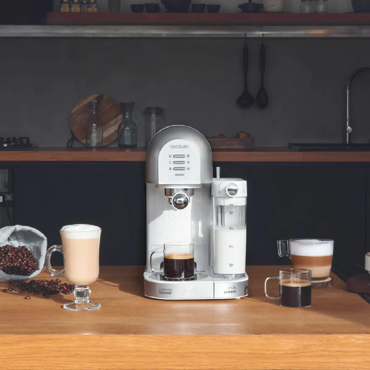 Cecotec Power Instant-ccino 20 Chic Serie Bianca