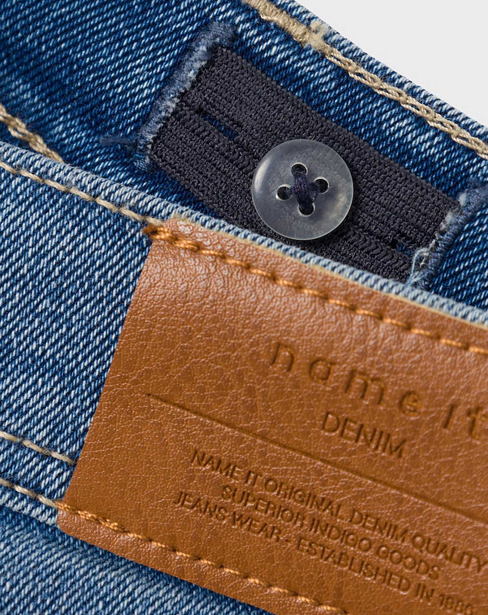 Jeans NKMSILAS XSLIM 7863-IO in medium blue denim