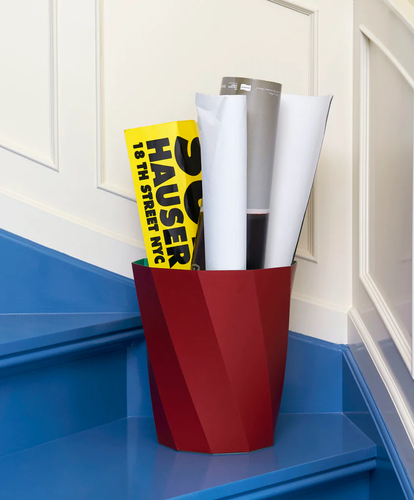 HAY  Paper Paper Bin papirspand, Dark green - H: 30,5 cm.
