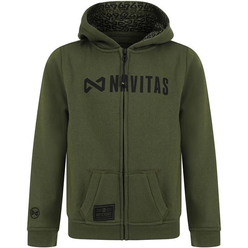 Sweat Junior Navitas Kids Core Hoody - Vert