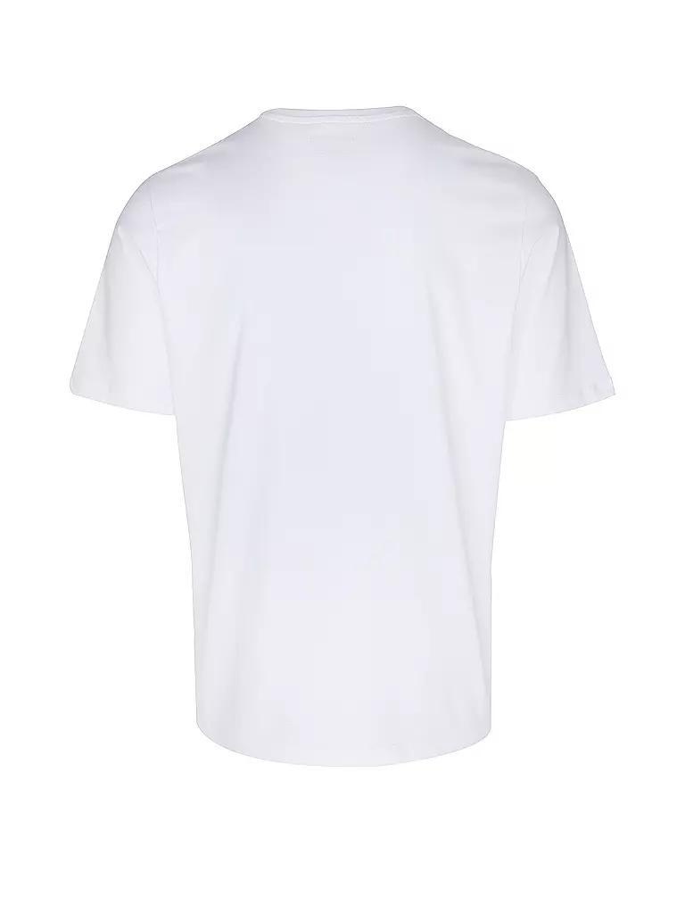 JACK & JONES T-Shirt JJCYBER weiss