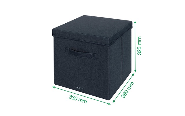 LEITZ Aufbewahrungsbox »Fabric 2er Pack«