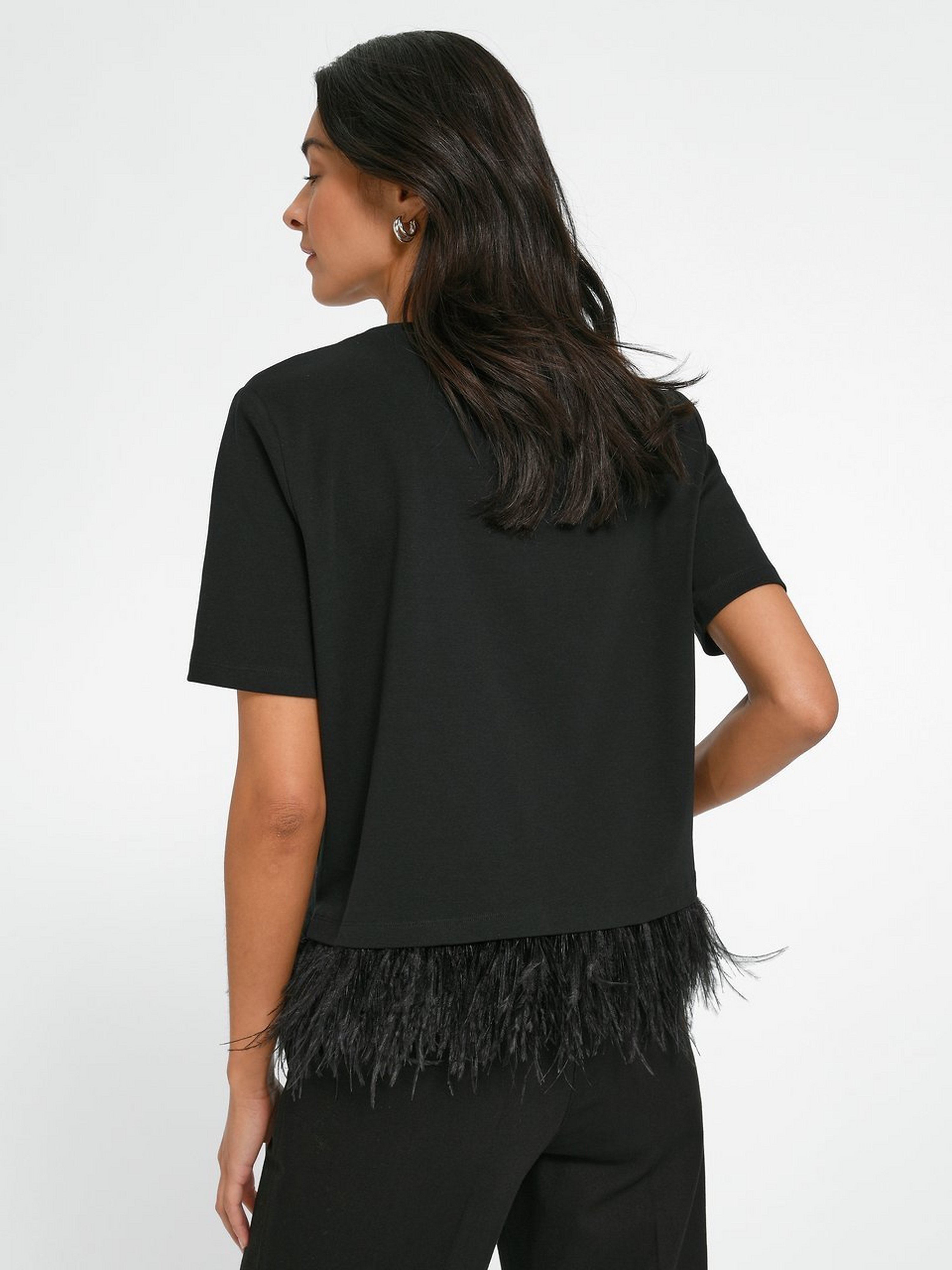 Rundhals-Shirt