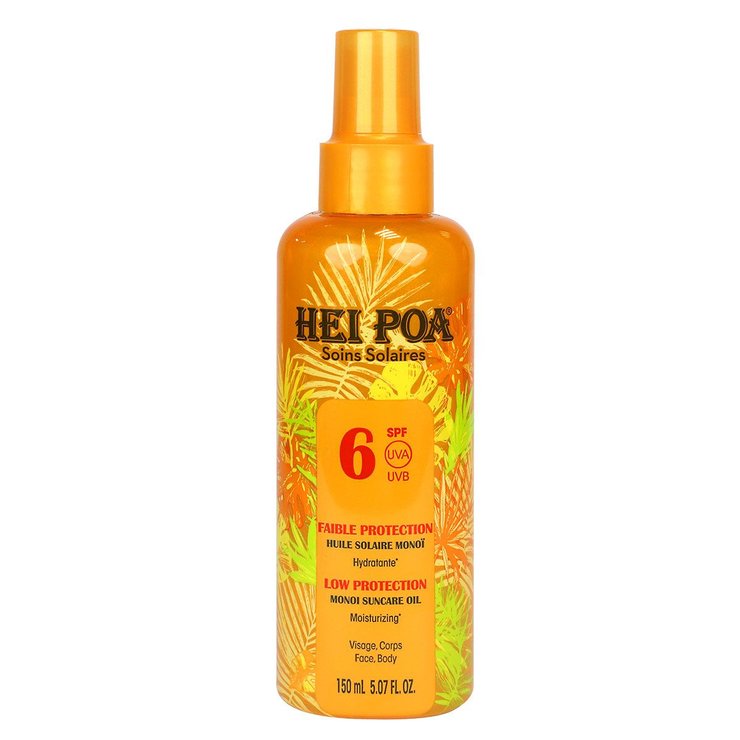 Huile solaire Monoï SPF6 150ml